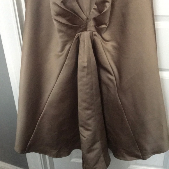 Bill Levkoff Taupe Bridesmaid Dress, Size 8 - Picture 3 of 5